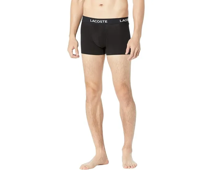 Трусы боксеры Lacoste 5 Pack Cotton Stretch Trunks с эластичным поясом