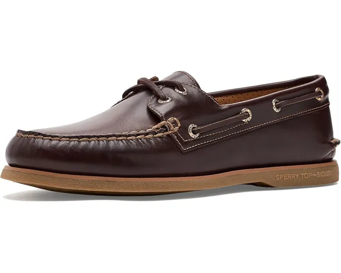 Sperry Gold AO 2-Eye лодочные туфли из премиальной кожи