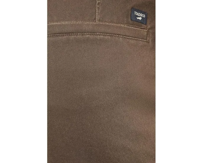 Брюки чинос Toad&Co Mission Ridge Slim с эластичным поясом и потайным карманом
