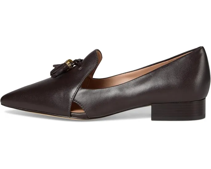 Лоферы Cole Haan Vanya с кисточкой и перфорацией на мыске