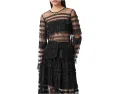 Топ Arlea Tulle от AllSaints с кружевной отделкой