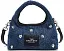 Микро сумка кроссбоди Mini Icon Stud Denim Micro с заклепками Marc Jacobs
