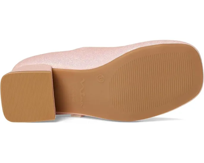 Туфли Mary Jane Mila для девочек от Nina Kids с квадратным носком и стразами