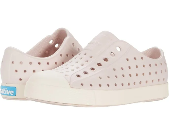 Детские слипоны Jefferson от Native Shoes с перфорацией и легкой подошвой EVA