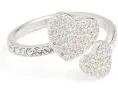 Кольцо Kate Spade New York Yours Truly Pave Heart с кубическим цирконием