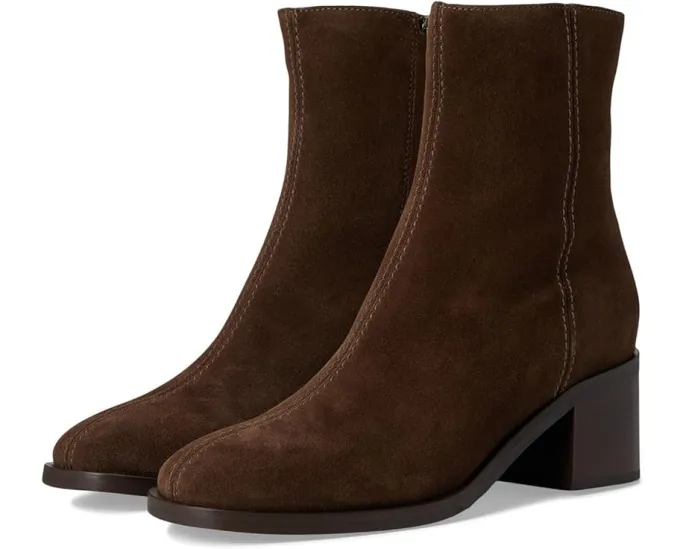 Ботильоны La Canadienne Julius с квадратным носком и технологией City Dry из итальянской кожи