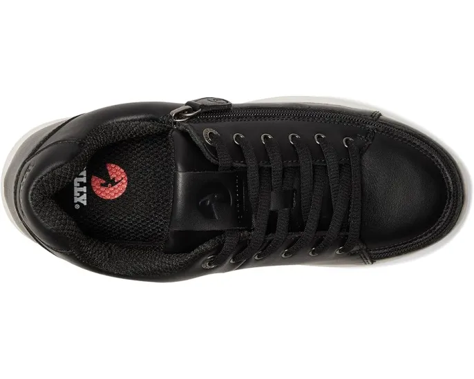 BILLY Footwear Comfort Plush с молнией и классическими шнурками из гладкой кожи