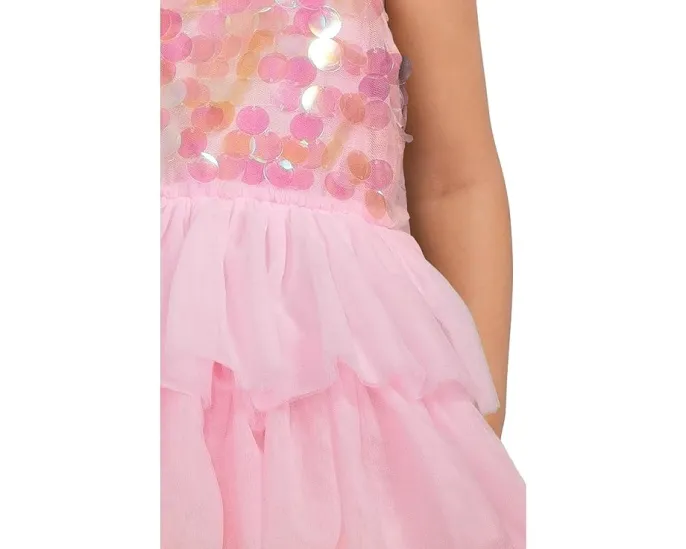 Платье Rose Magic Paillette с пайетками и ярусной тюлевой юбкой Lola and The Boys