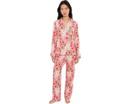 Комплект пижамы Bedhead PJs Classic с длинными рукавами из хлопкового трикотажа