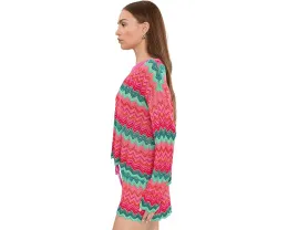 Толстовка Beach Sweater с принтом звезд и круглым вырезом