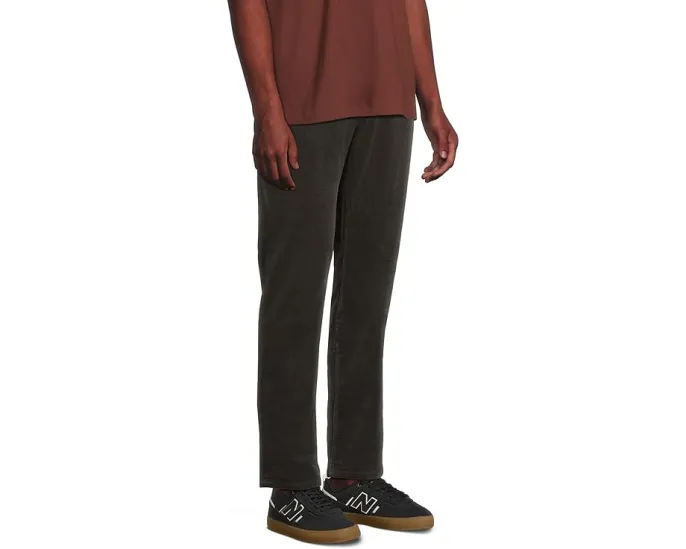 Брюки Normandie из стретч-вельвета прямого кроя Paige