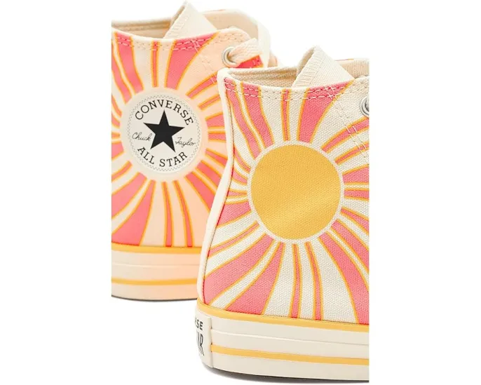 Кеды детские Converse Chuck Taylor All Star Sunshine с солнечным принтом