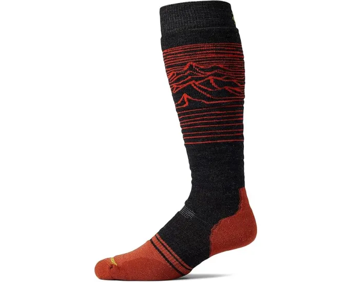 Носки Smartwool Snowboard Full Cushion Iguchi Pattern выше колена с полной амортизацией