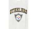 Футболка Pittsburgh Steelers с полосатым кокеткой от Junk Food Clothing Kids