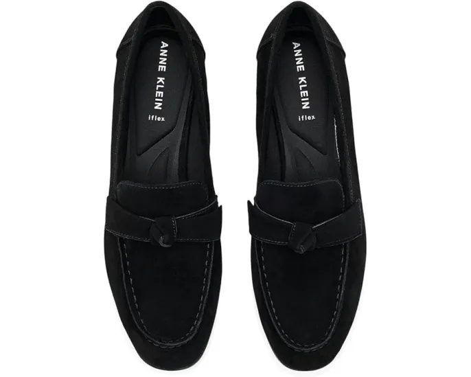 Лоферы Anne Klein Bowie slip on с бантом из замши