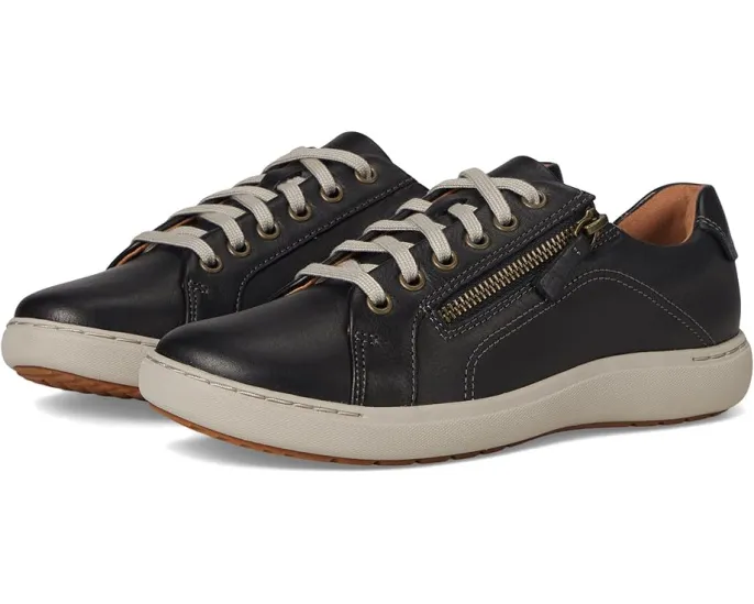 Кроссовки Clarks Nalle Lace с кожаным верхом и боковой молнией