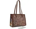 Плетеный саквояж Marena Woven Satchel Patricia Nash