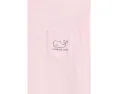 Футболка Vineyard Vines Vintage Whale с длинным рукавом Pink Drink