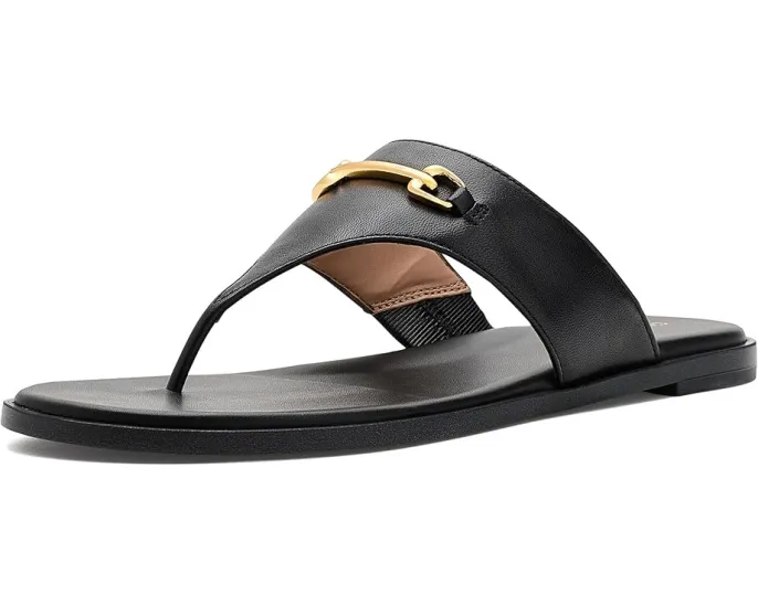 Сандалии Cole Haan Flynn Thong на устойчивом каблуке с технологией Cloudfeel