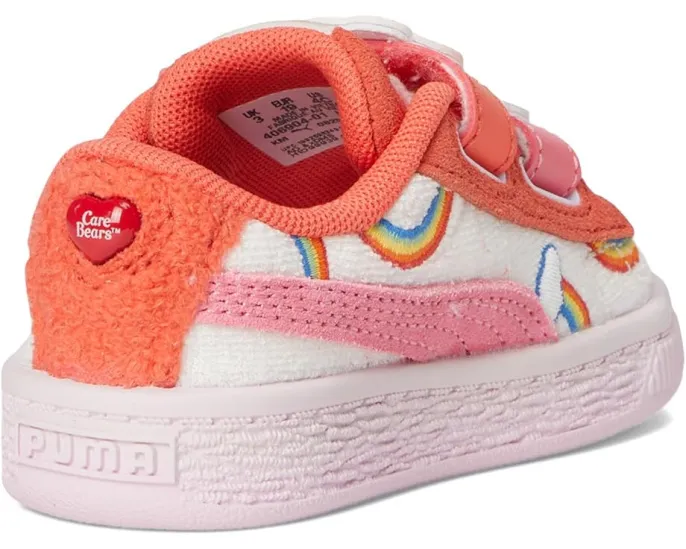 Детские кроссовки PUMA Kids Basket с липучками Care Bears и Sesame Street