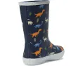 Детские резиновые сапоги Hunter First Classic с блестками и полоской