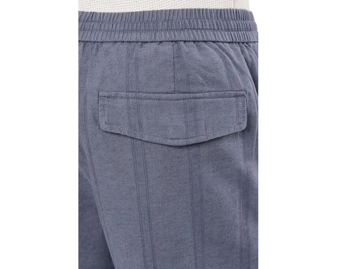 Шорты Vince Cove Stripe с полосками синего цвета