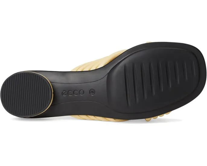 Сандалии ECCO Sculpted Alba 25 Slide с низким каблуком и узлом на ремешке