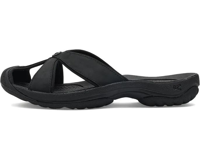 Сандалии KEEN Bali Leather Slide с защитой для пальцев и быстросохнущими ремнями