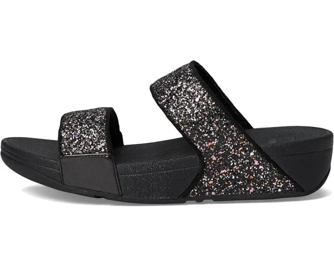 FitFlop слайды Lulu Multi-Tonal Glitter с микроволокном и амортизацией
