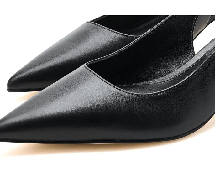 MICHAEL Michael Kors туфли Marcia Kitten Sling Pumps с цепочкой на шпильке