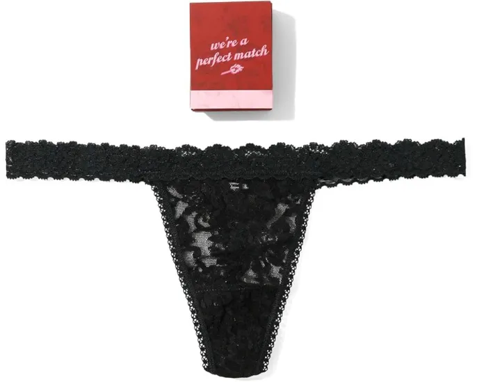 Стринги Hanky Panky Signature Lace с ультранизкой посадкой