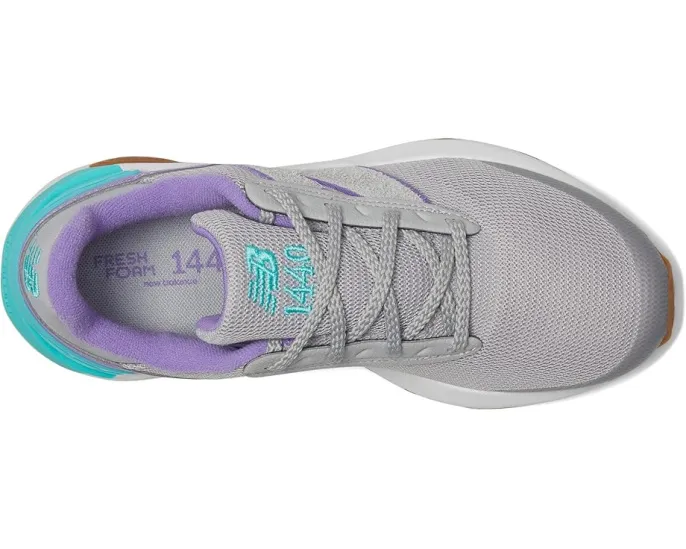 New Balance 1440v1 детские кроссовки с сетчатым верхом и несколькими типами застежек