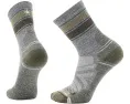 Носки Smartwool Hike Light Cushion Striped Mid Crew для пеших походов с полосатой расцветкой