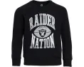 Детская футболка Junk Food Clothing Kids с длинным рукавом и принтом Las Vegas Raiders