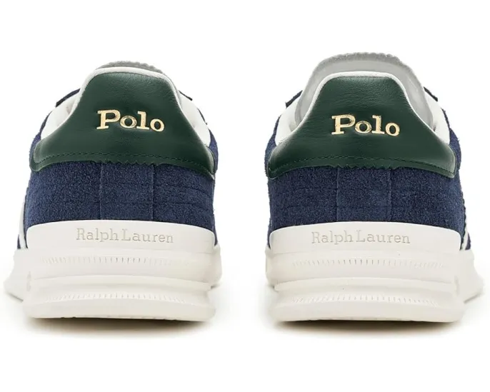 Кроссовки Polo Ralph Lauren Heritage Aera из замши с винтажным силуэтом