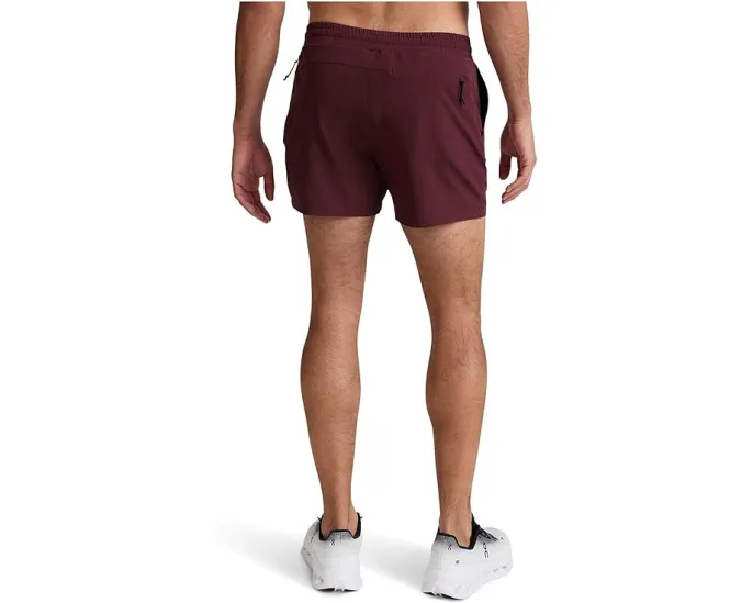 Beyond Yoga Шорты Short Run 5 Lined для бега с карманами на молнии