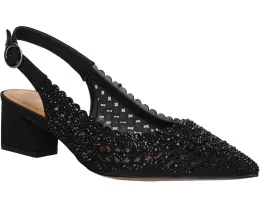 Туфли J. Renee Pranil на квадратном каблуке с отделкой стразами