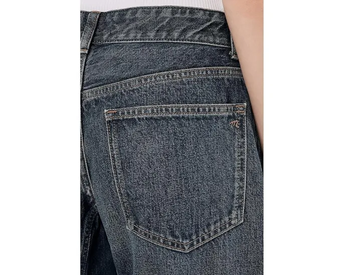 Джинсы Madewell Darted Barrel Leg с вытачками на коленях