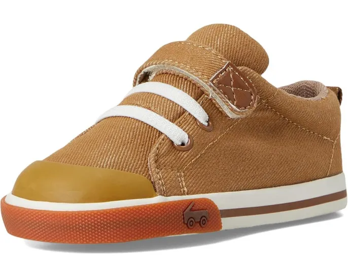 Детские кроссовки See Kai Run Stevie II с застежкой на липучке и печатью APMA