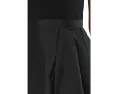 Платье миди Crepe Combo Taffeta с асимметричным подолом от Adrianna Papell