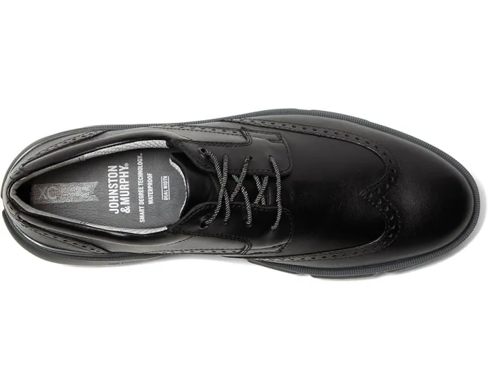 Водонепроницаемые оксфорды Johnston & Murphy Tanner с крылом на резиновой подошве