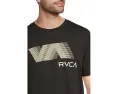 Футболка RVCA Va Blur с коротким рукавом и влагоотводящими свойствами