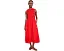 Платье с вышивкой Madewell Melody Smocked Midi из поплина