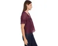 Топ с V-образным вырезом Pintuck Puff Sleeve от Vince Camuto