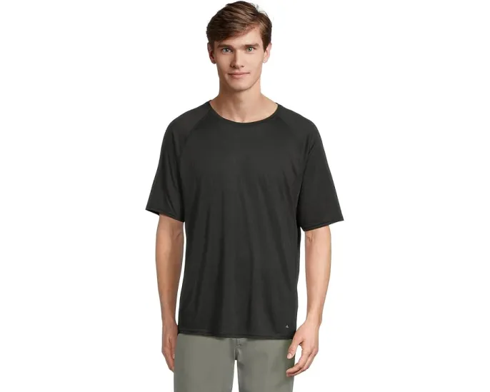 Футболка Prana Natural Flow Short Sleeve Crew с влагоотводящим эффектом