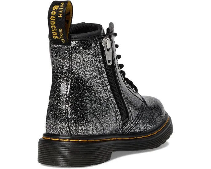 Ботинки Dr. Martens 1460 I для детей с блестками и боковой молнией