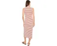 Платье миди Madewell Bloom Texture Tank с полоской
