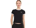 Приталенная футболка PUMA T7 Slim Fit с длинными рукавами в стиле легендарного костюма