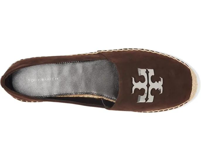 Эспадрильи Tory Burch Eleanor из бархата с джутовой отделкой