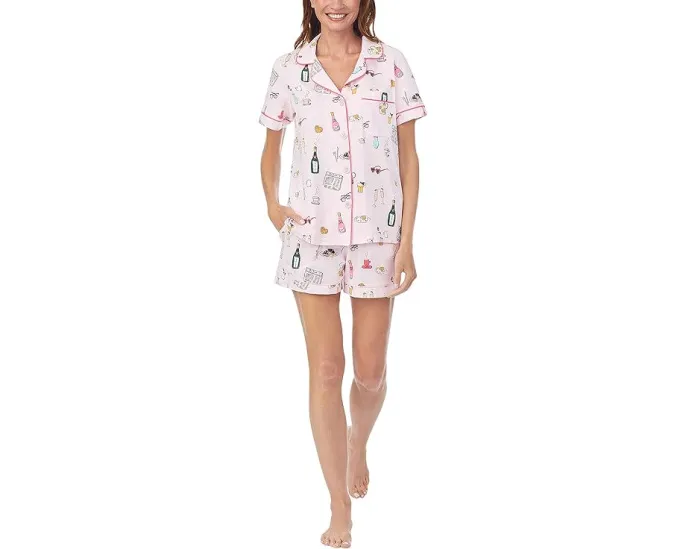 Пижамный комплект Bedhead PJs с коротким рукавом и шортами